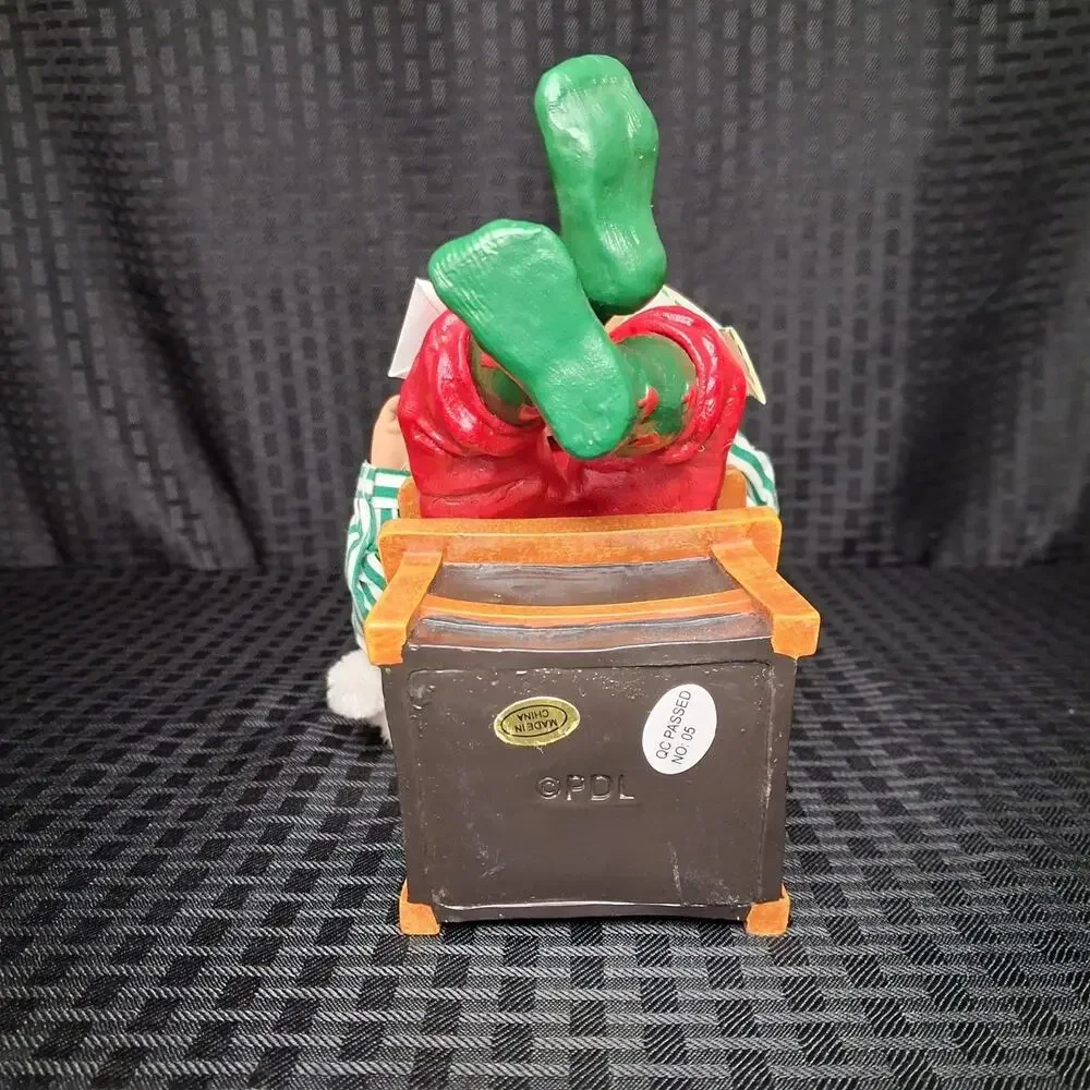 POSSIBLE DREAMS NICK'S NOOK # 4220 TUCKERED OUT SANTA CLAUS FIGURINE